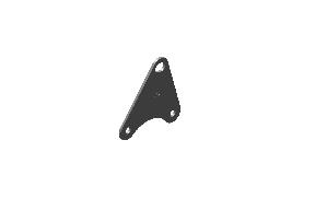 Royal Enfield Rear Black Engine Mounting Plate – 801529 | Classic 500 / Bullet 500 / Electra EFI