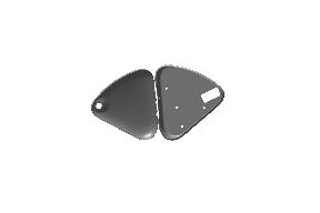Royal Enfield Genuine Tool Box Electrical with Sticker (Magic Black, Riveted) for Electra 350 UCE ES – 843112