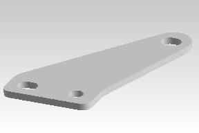 Royal Enfield Silencer Bracket Rear (Part 591865/A) – OEM for Classic 350 UCE, Classic 500 UCE, Bullet 500 EFI