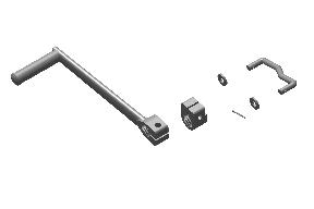 Genuine Royal Enfield Gear Shifter Assembly – 594047/A | Thunderbird X 500 ABS BS4