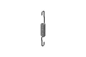 Royal Enfield Side Stand Spring (Black) — Bullet 350 UCE (KS/ES), Electra 350 UCE, Continental GT 535, Thunderbird TBTS — 591991/C