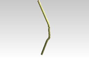 Royal Enfield RAL01032/B Hunter 350 handlebar tube assy OEM