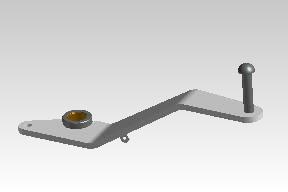 Royal Enfield GT 650 brake pedal OEM