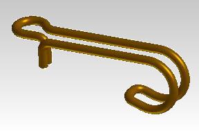 Royal Enfield cable guide metal 594233B for Classic 500 Bullet 500 Thunderbird
