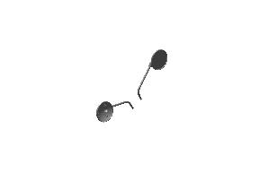 Royal Enfield Meteor 350 Chrome Rear View Mirror Kit – KAA00072/A – Genuine OEM