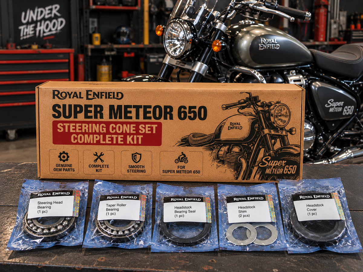 Royal Enfield Super Meteor 650 Steering Head Bearing & Cone Set Replacement Kit