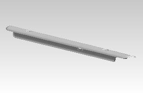 RLX01285/C exhaust pipe guard CED black for Royal Enfield Meteor 350