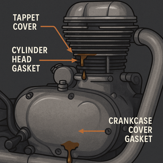 🛢️ Why Your Royal Enfield Keeps Leaking Oil: Causes & OEM Solutions
