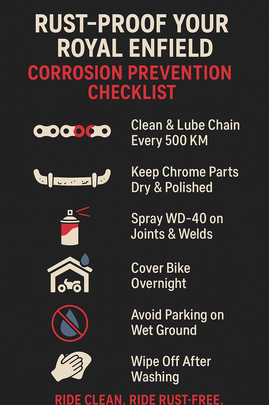 🛡️ Bulletproof Your Royal Enfield: Corrosion & Rust Prevention Guide
