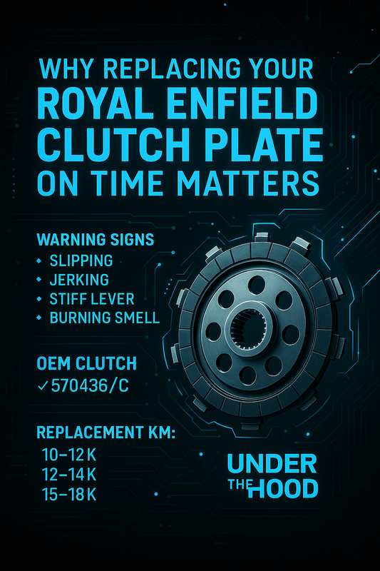 Why Replacing Your Royal Enfield Clutch Plate on Time Matters (OEM Guide)