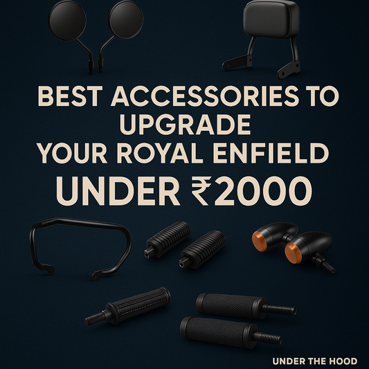 Best Accessories to Upgrade Your Royal Enfield Under ₹2000 (2025 Edition)