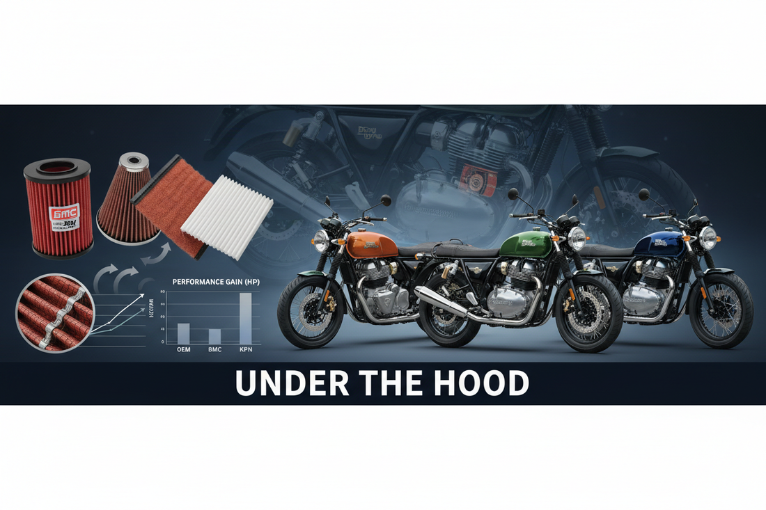 Best Air Filters for Royal Enfield in 2025 – BMC vs K&N vs OEM Performance Comparison & Buying Guide