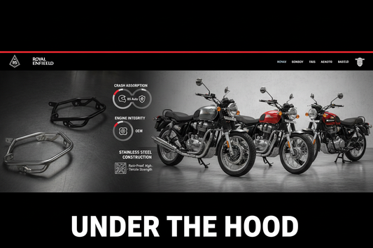 Best Crash Guards for Royal Enfield in 2025 – Complete Buying Guide: BS Auto vs OEM vs Aftermarket Comparison