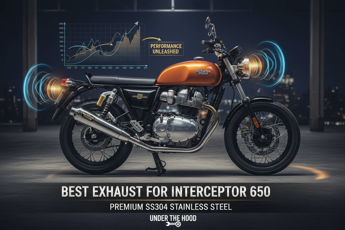 Best Exhaust for Royal Enfield Interceptor 650 in 2025 – Red Rooster Stellar Buying Guide & Sound Comparison