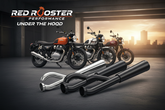 Red Rooster Exhaust India 2025 – Ultimate Guide to Performance Exhausts for Royal Enfield & Honda