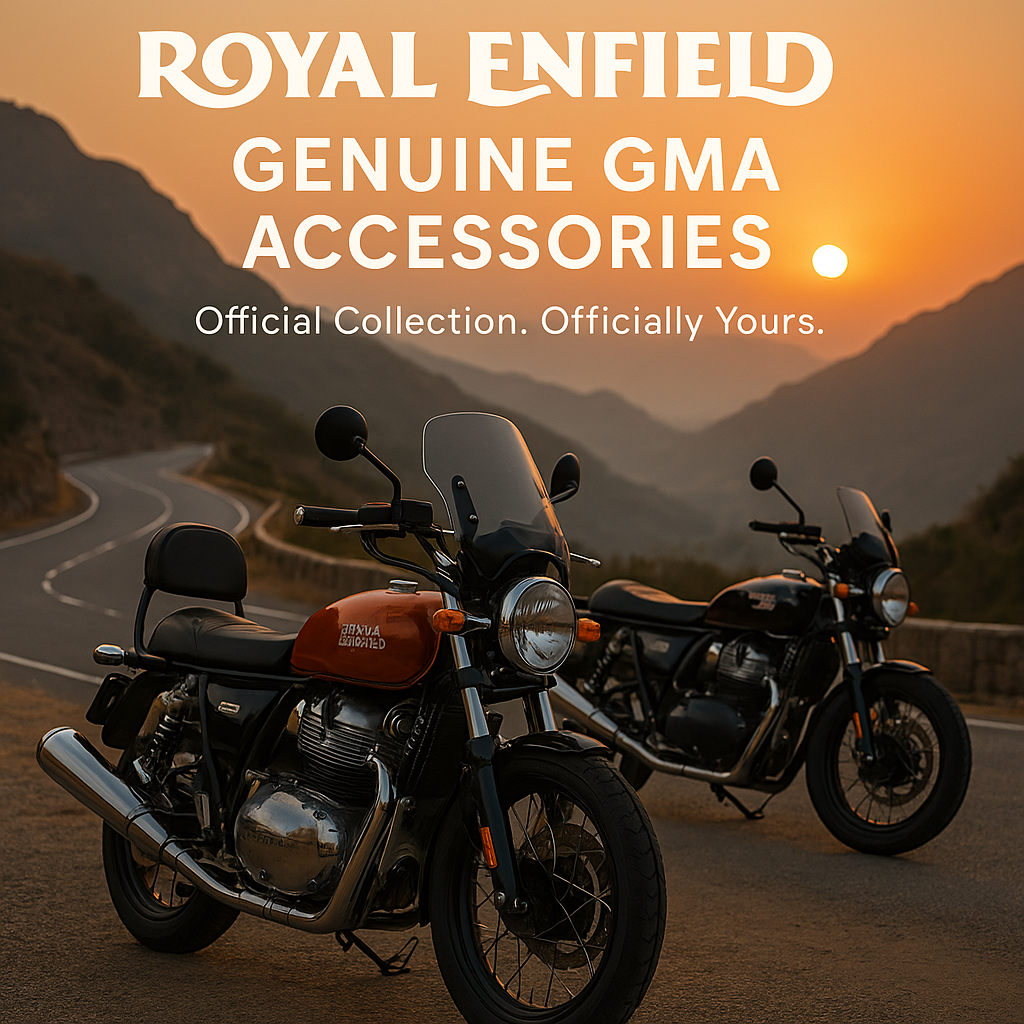Royal Enfield Genuine GMA Accessories Collection – Interceptor & GT 650