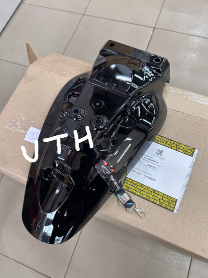 Royal Enfield RAQ00681/A – Rear Mudguard (Painted Black) | Genuine OEM for Hunter 350 (Dapper, Metro, Metro Rebel, Retro/Factory)