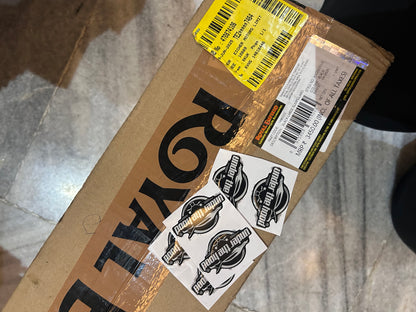 Royal Enfield Black Large Sumpguard 1990555 — OEM Engine Under-Guard for Bear 650, Interceptor 650 & Continental GT 650