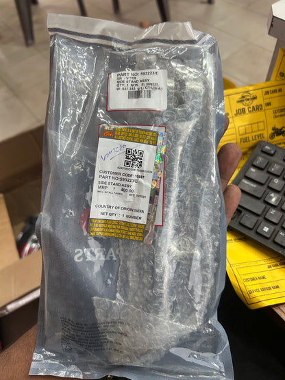 Genuine Royal Enfield 593223/E Side Stand Assembly (Side Stand Assy) – Classic 350 UCE, Classic 500 UCE, Bullet 500 UCE