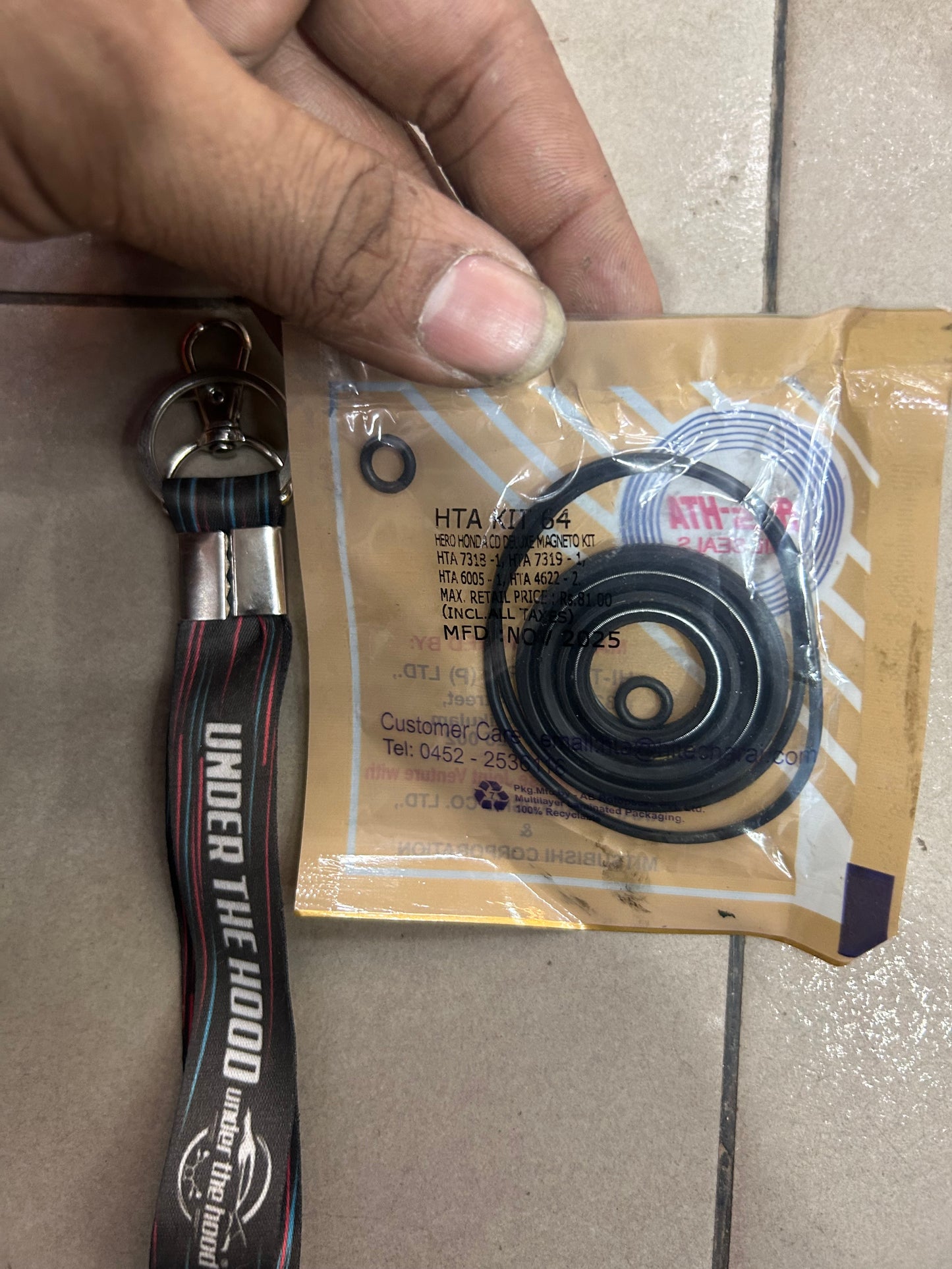 HTA KIT 54 Magneto Oil Seal Kit for Hero Honda CD Dawn