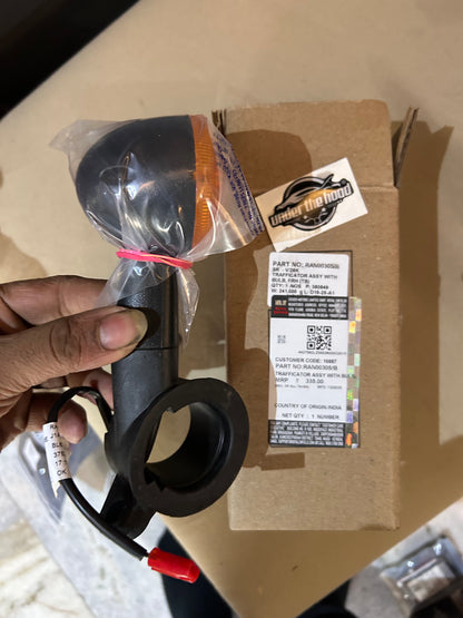 Genuine Royal Enfield Indicator Set – Classic 350 Reborn Black Color