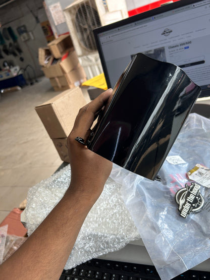 Royal Enfield 867078 – Genuine Rear Number Plate Holder (Black Standard) for Classic 350 & Classic 500 (UCE Models)