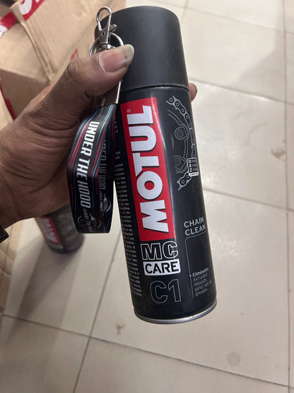 Motul Chain Cleaner & Chain Lube for Bikes – C1 Cleaner 400ml, C2 Lube 400ml or Complete Combo