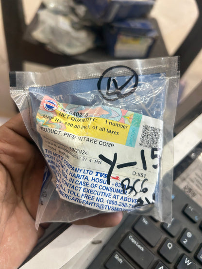 NF040260 – Genuine Intake Pipe Assembly for TVS Apache RTR 160 2V BS6