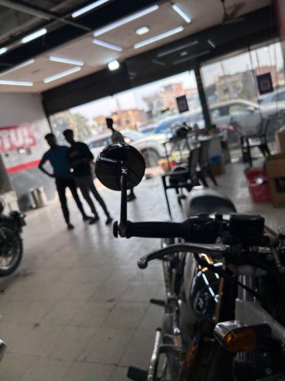 Royal Enfield Replica Bar End Mirror – Universal Fit for Classic, Interceptor, Meteor & More