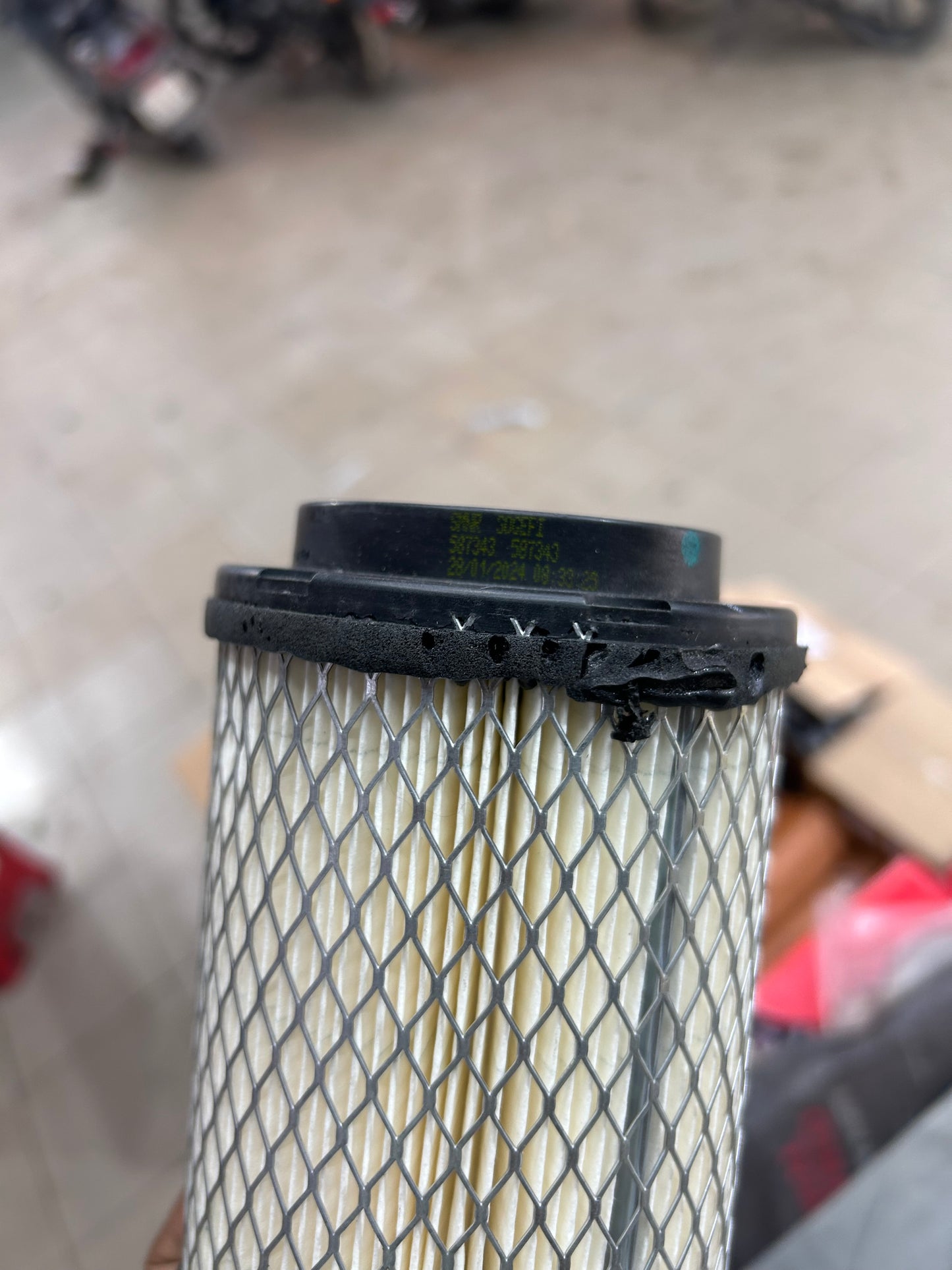 Royal Enfield Himalayan 411 & Scram 411 Air Filter Element – OEM 587343/A | Genuine RE Replacement