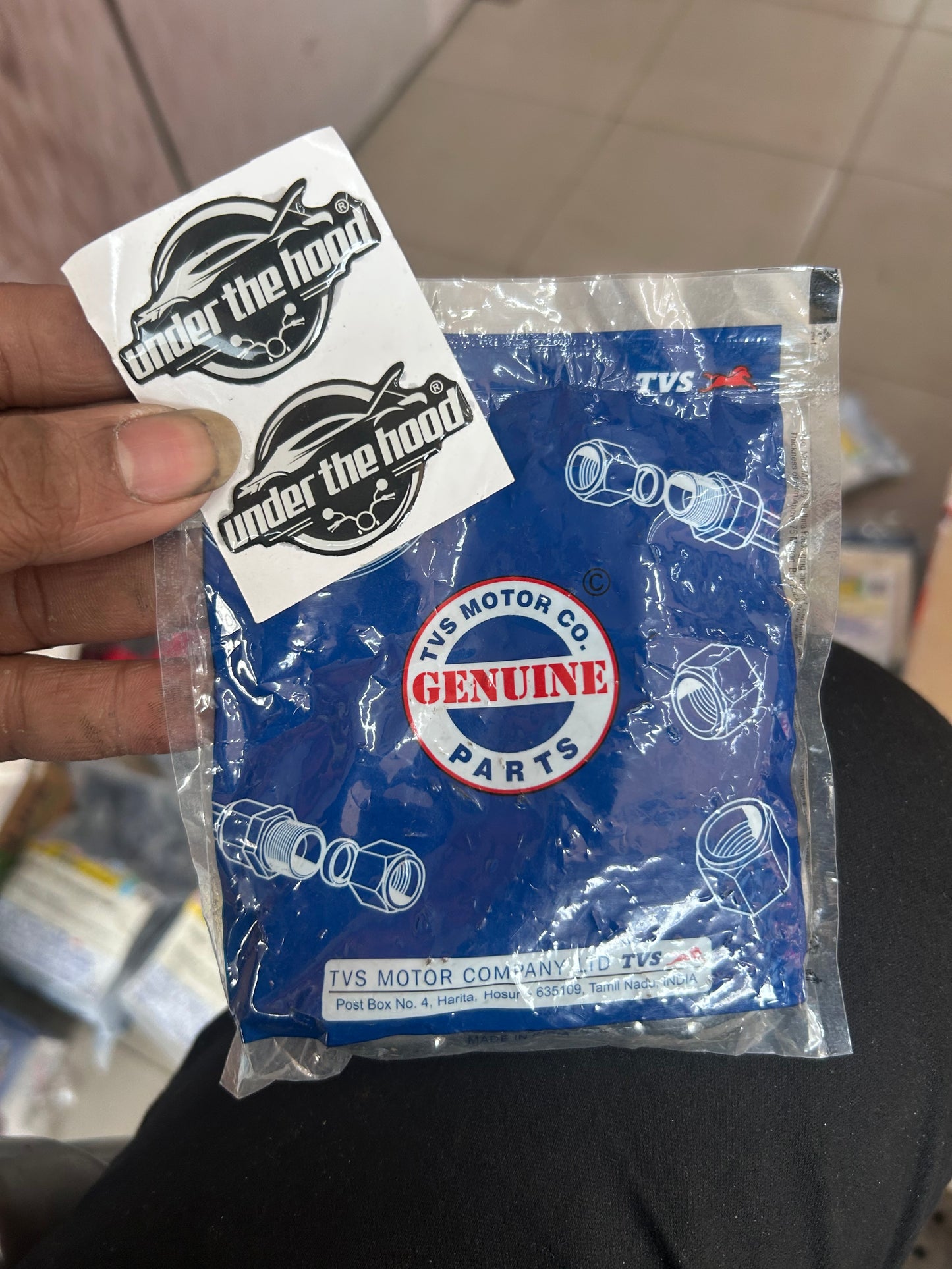 TVS Genuine Steering Races Kit (Steering Cone Set) for Apache RR 310 – Part No. NB320160