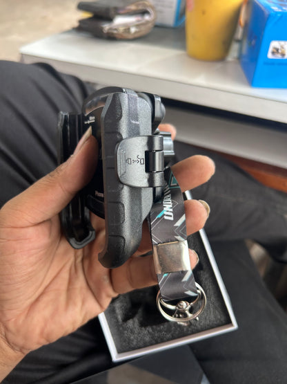 LIU HJG Aluminum Alloy Motorcycle Mobile Holder – With & Without Fast Charging (7578 / 7579)