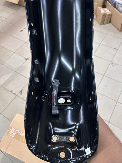 Royal Enfield RAQ00952/A Rear Mudguard with Sticker – Metallic Gloss Black – Bullet 350 Standard Black (J-Series BS6) – Genuine OEM