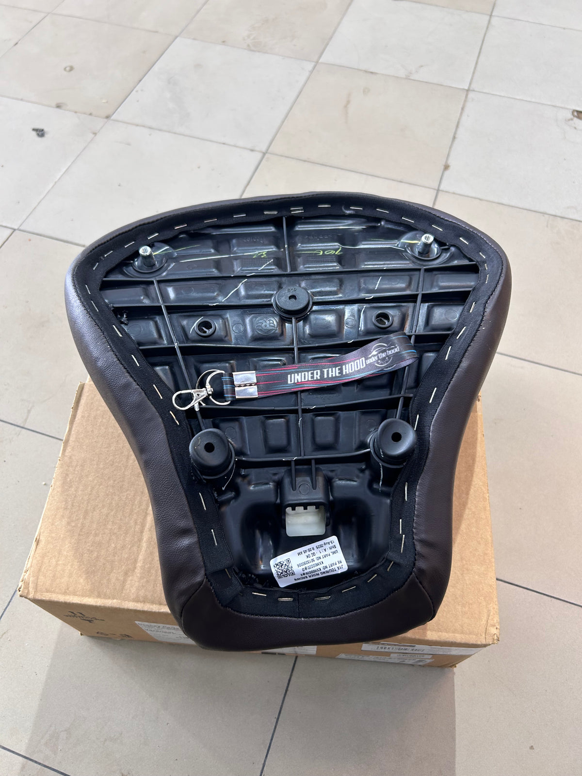 Royal Enfield Brown Touring Rider Seat for Classic 350 Reborn – KXA00070
