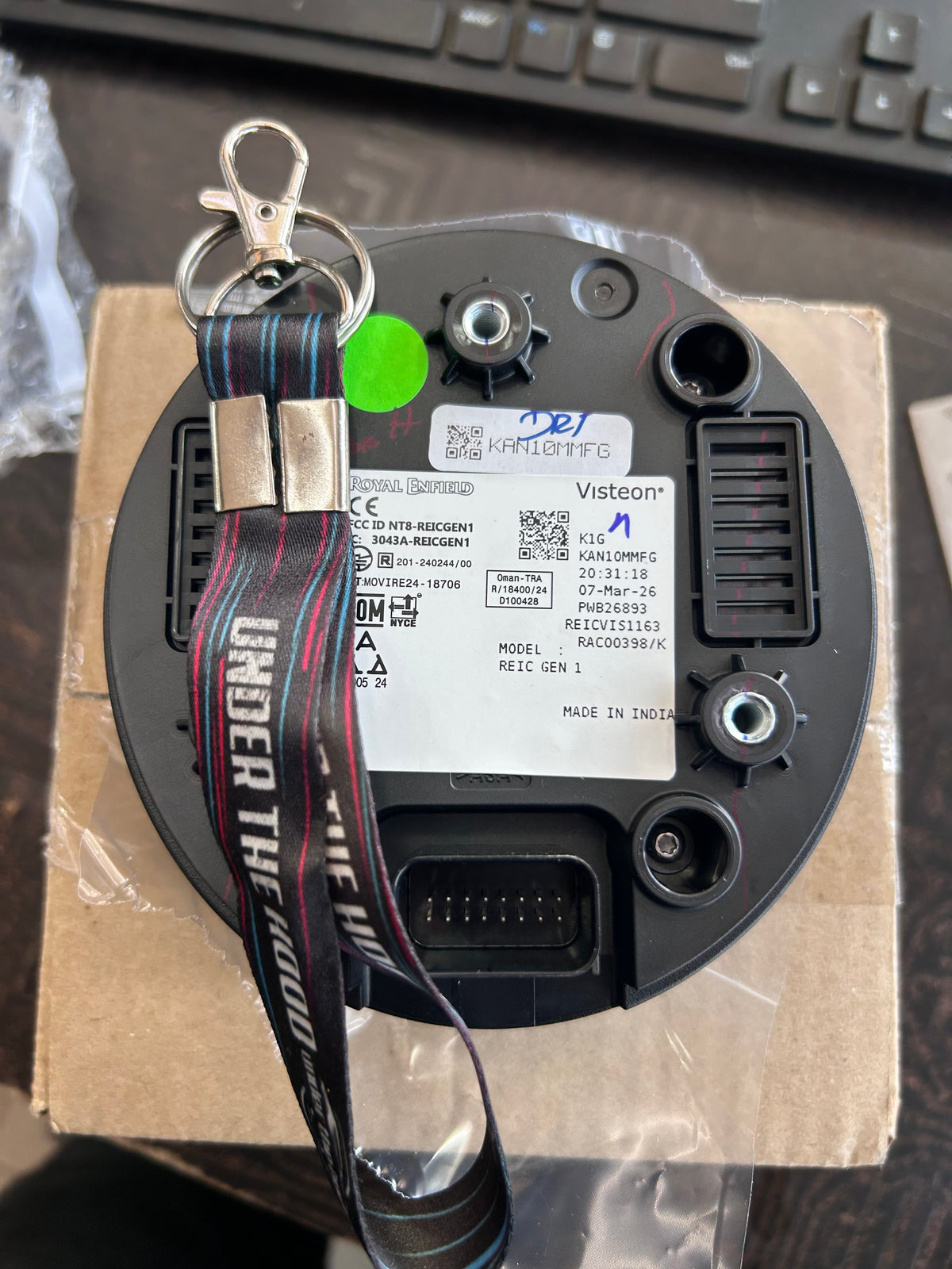 Royal Enfield Himalayan 450 TFT Instrument Cluster K1 RAC00398/K
