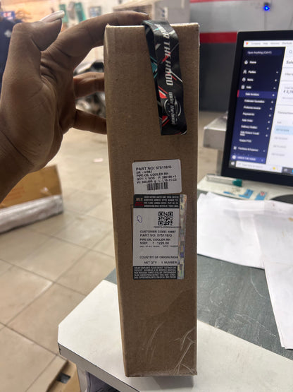 Royal Enfield Oil Cooler Pipe – Right (575116/C) for Interceptor 650 & Continental GT 650