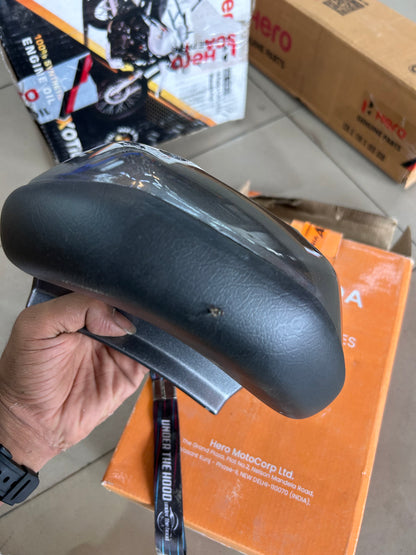 VIDA V2 Genuine Back Rest Sub Assembly Metallic Gun Metal – Pillion Backrest / Passenger Support – VD7750AACP000SS
