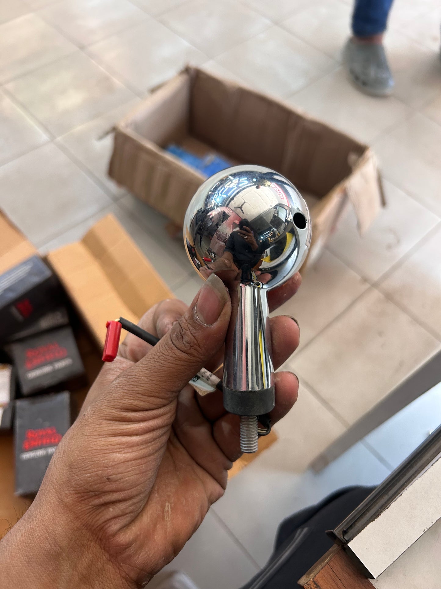 Chrome Trafficator Assembly RAN00381/A – Royal Enfield Reborn / Meteor