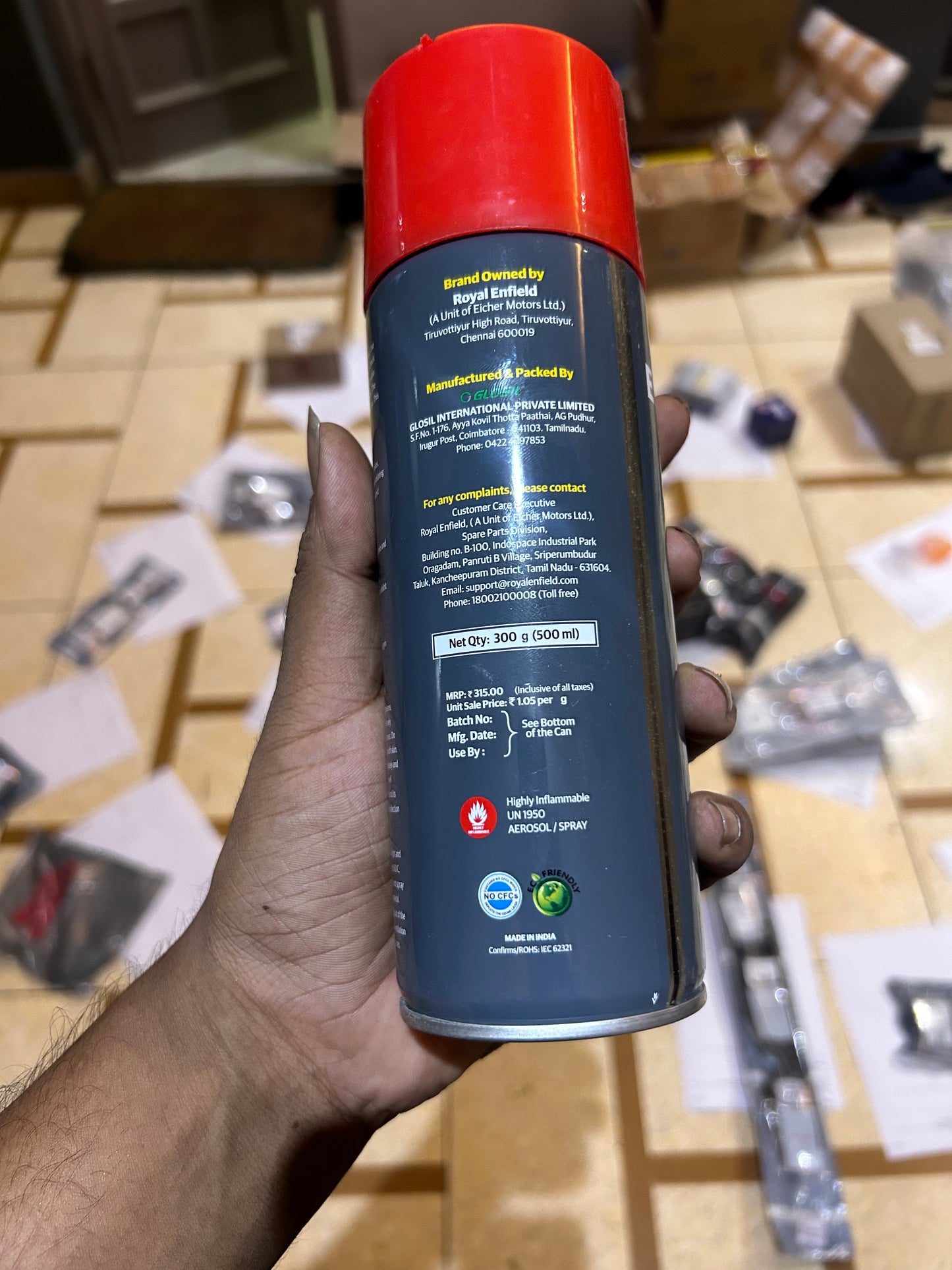 Royal Enfield 3300314/A – Carburetor & Throttle Body Cleaner (500ml)