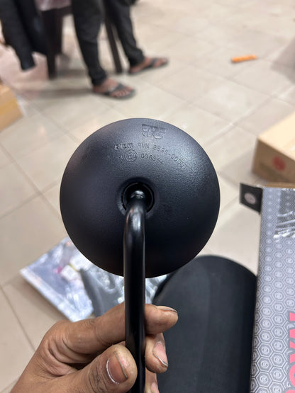 Royal Enfield RAL00750 – Mirror Rear View LH Black for Classic 350 Reborn (J-Series, OEM Left-Side Mirror)
