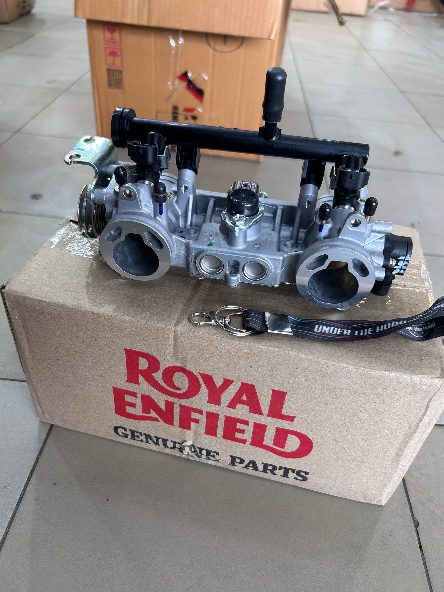 Royal Enfield 576033/F – Throttle Body OEM for Interceptor 650 & Continental GT 650 (UK/Euro IV-V)