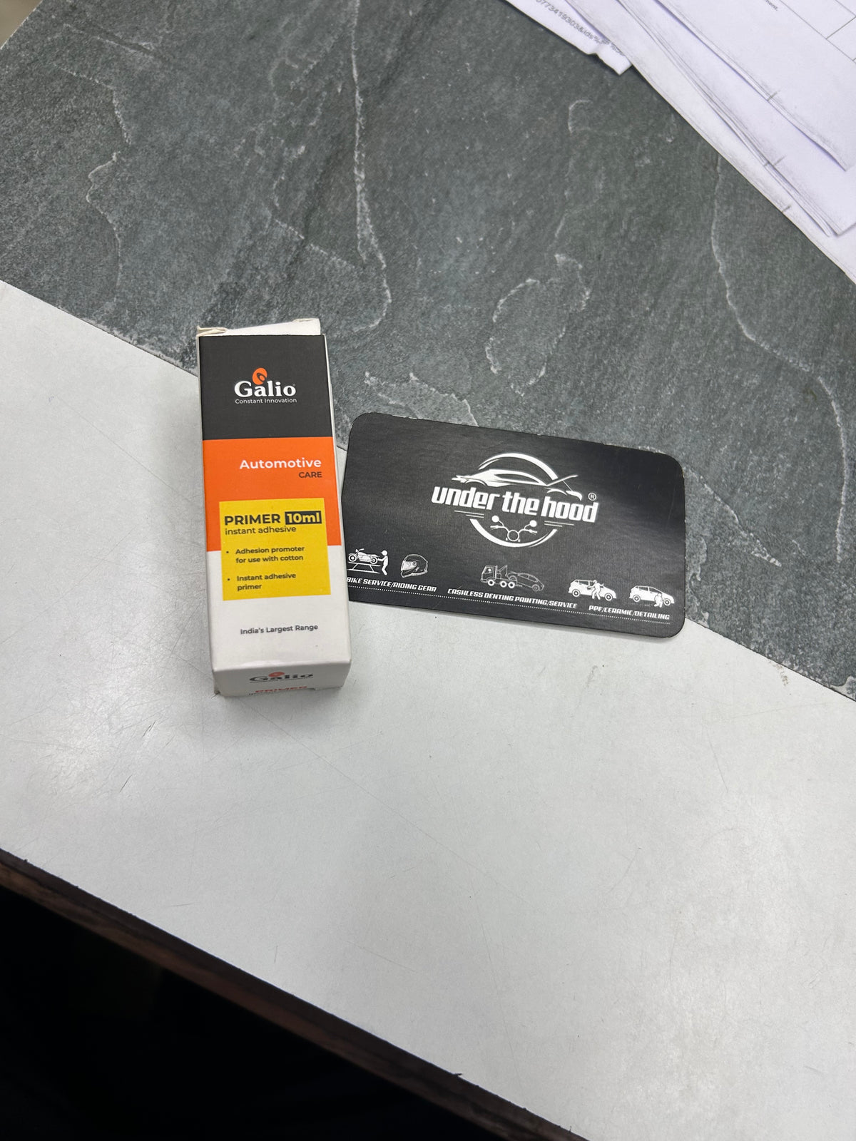 Galio GAP-006 Adhesion Promoter / Double Sided Tape Primer 10ml – Car Visor, Emblem, Moulding & Trim