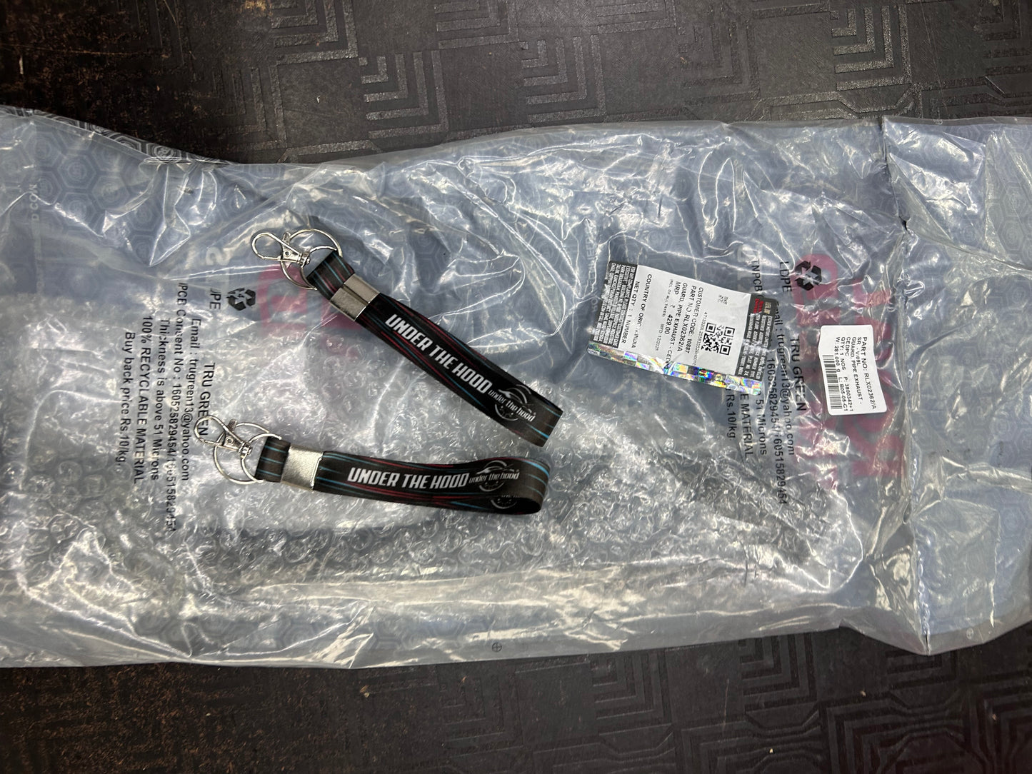 Royal Enfield RLX02362/A – Exhaust Pipe Guard / Heat Shield (CEDPC) for Hunter 350 Factory, City & Moonshot | Genuine OEM