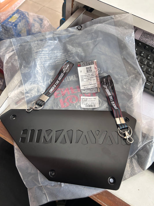 Royal Enfield Himalayan 411 Side Panel Right Hand – Stealth / Granite Black – RAV01248/B