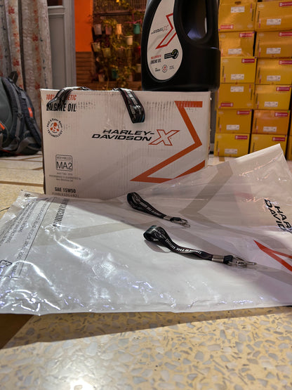 Harley-Davidson X440 / Hero Mavrick 440 Complete Oil Change Kit – Genuine 15W50 MA2 Engine Oil (2.3L) + Hero Oil Filter & Gasket Kit KHDH11113RAAA000S (15410ACA001S)