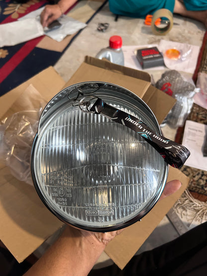 Royal Enfield 593263/E Head Lamp Assembly with Bulb – OEM Fit for Classic 350, Classic 500 & Bullet 350/500