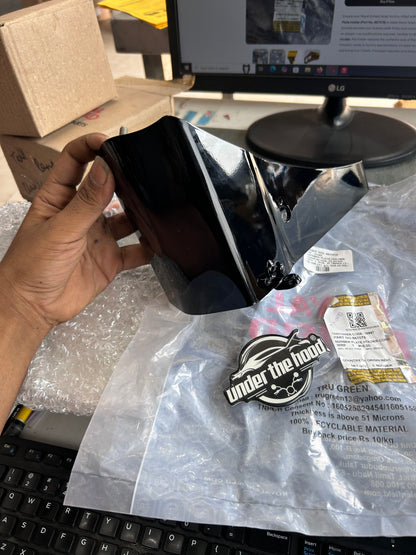 Royal Enfield 867078 – Genuine Rear Number Plate Holder (Black Standard) for Classic 350 & Classic 500 (UCE Models)