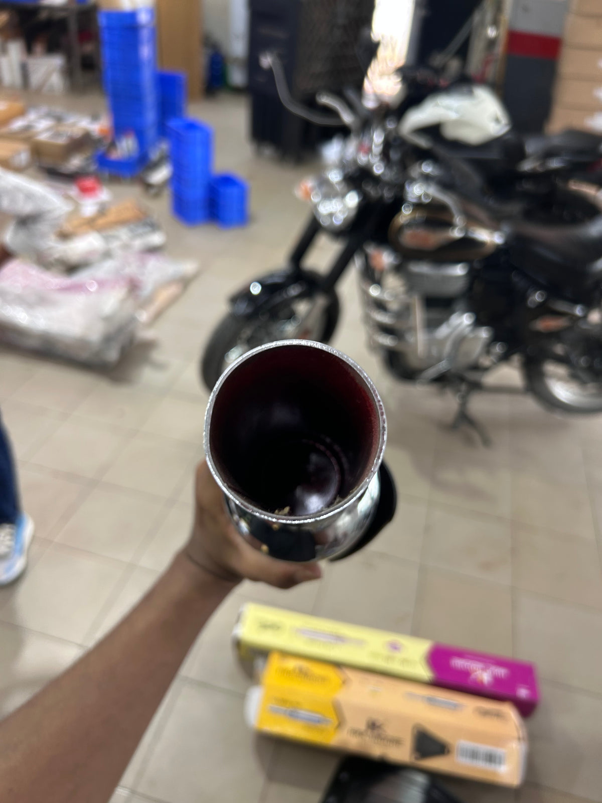 Silmen/Silman Indori Silencer with Plate – Direct Fit for Royal Enfield Meteor 350 & Classic Reborn 350 (J-Series)