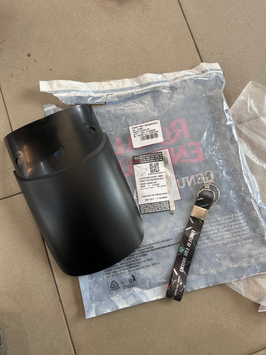 Royal Enfield RAG00034/C – Front Mudflap | Genuine OEM for Hunter 350  (All Colours)