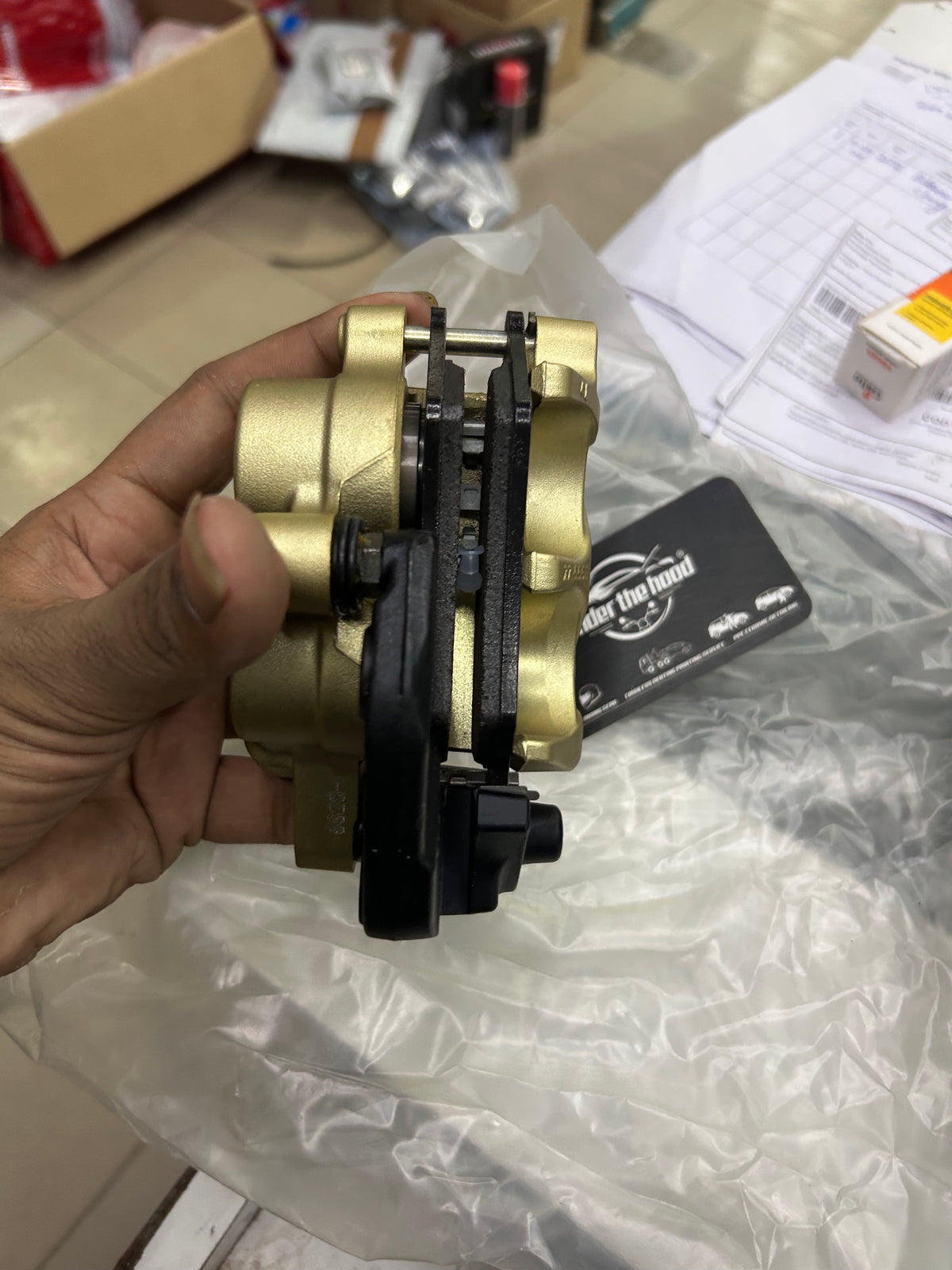 Royal Enfield Front Brake Caliper Assembly for Continental GT 535 – 585025/A